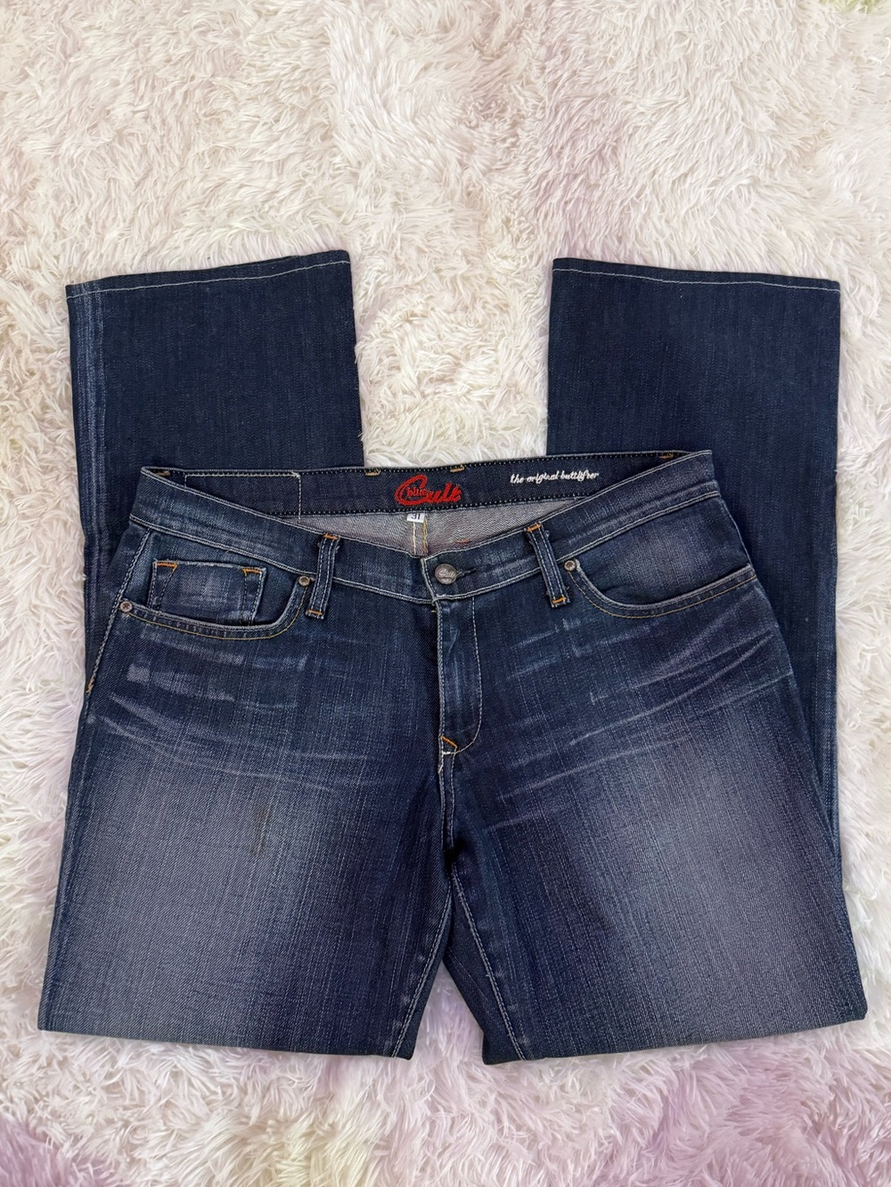 Blue Cult Vintage Low rise dark wash jeans